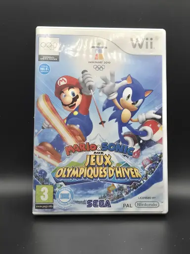 🏅 Mario & Sonic aux Jeux Olympiques d’Hiver – Nintendo Wii – Vancouver 2010