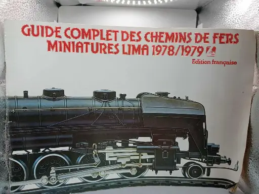 🚂 Catalogue LIMA 1978/1979 – Guide complet des chemins de fer miniatures