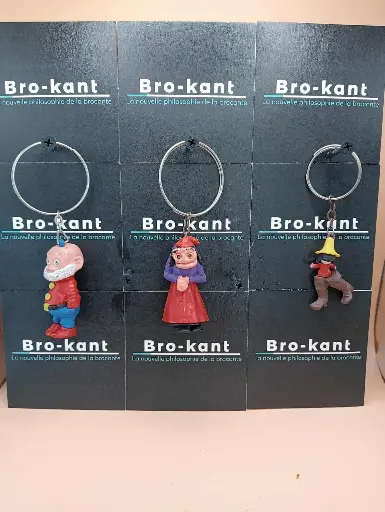 lot de 3 porte-clés Calvé - 1968