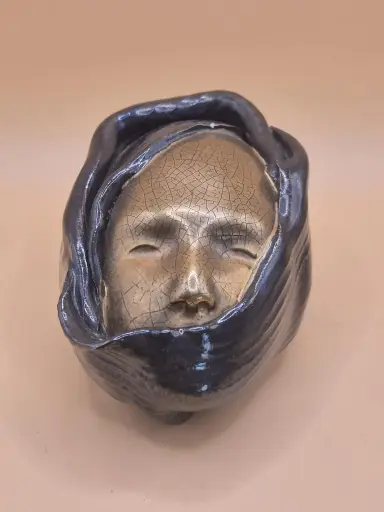 Sculpture céramique signée Deliege