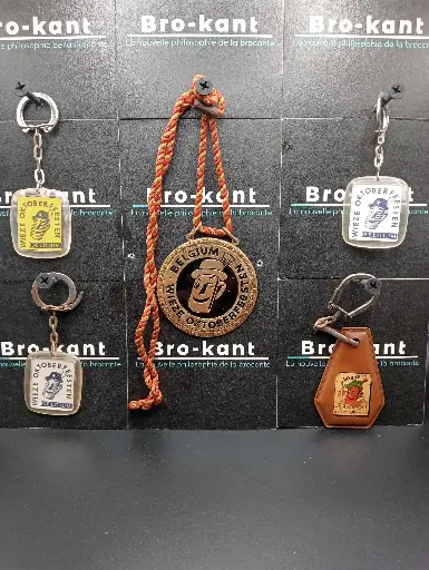 Porte‑clés Wieze Oktoberfeesten – Publicité bière vintage