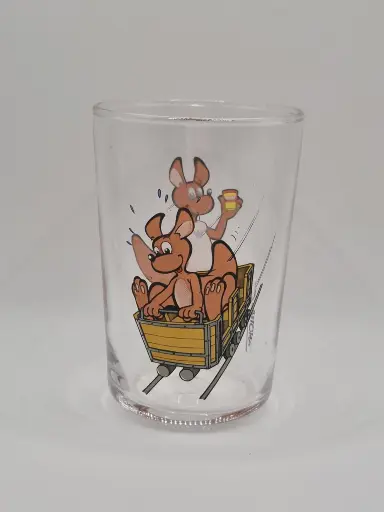 Verre Walibi Amora - attraction en bois