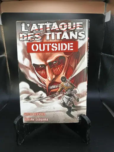 L’Attaque des Titans OUTSIDE – Guide Officiel -📘 Livre en français