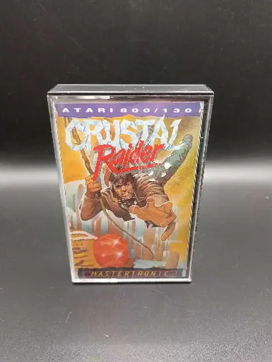 Crystal Raider — Atari 800/130XE cassette Mastertronic