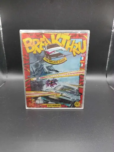 BreakThru — Spectrum 48K cassette (arcade retro)