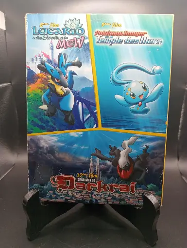 Pokémon – Pack 3 Películas: Lucario, Manaphy, Darkrai