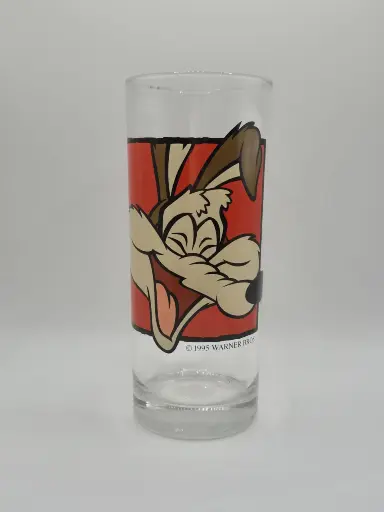 Verre Looney Tunes Quick Coca Cola 1995 - Vil Coyote