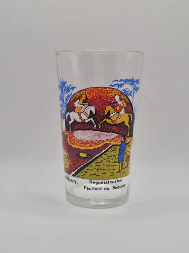 Verre évènement - festival du Begonia à Lochristi