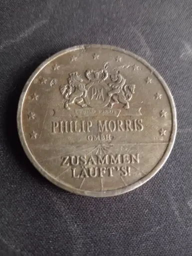 pièce commémorative du millénaire Philip Morris GmbH Allemagne