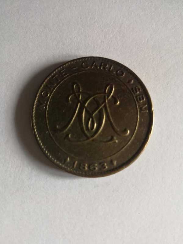 Le casino de Monte Carlo Médaille - collection 1863 – Image 2