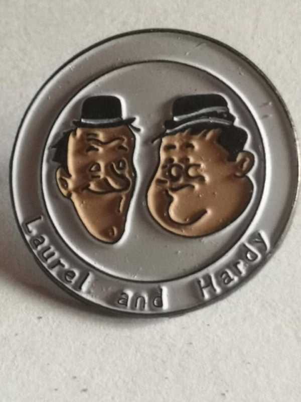 Pin's : ciné , Laurel et Hardy - Vintage