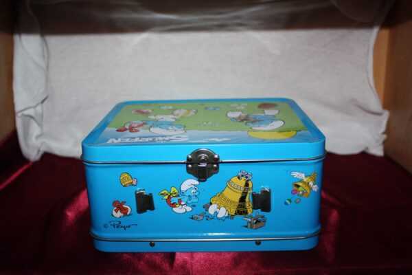 Schtroumpf - smurf boite en fer - valise a biscuits 2012 – Image 3