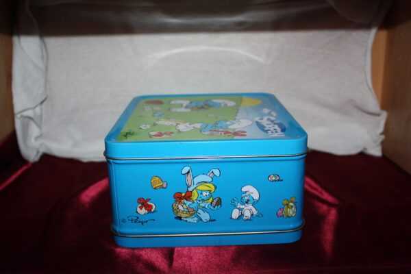 Schtroumpf - smurf boite en fer - valise a biscuits 2012 – Image 4