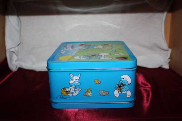 Schtroumpf - smurf boite en fer - valise a biscuits 2012 – Image 6