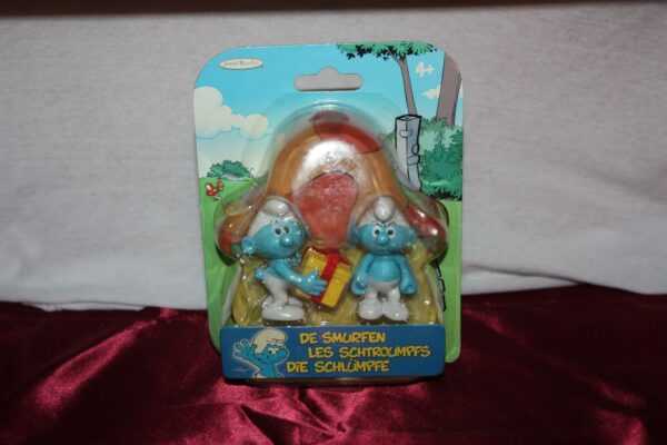 Schtroumpf - smurf 2 figurines sous blister (1)