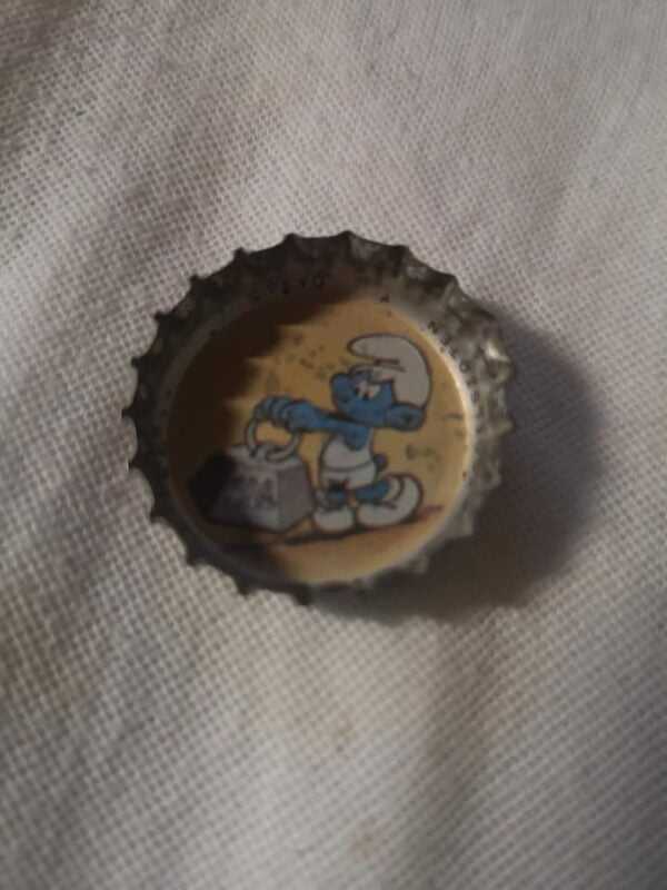 Schtroumpf capsule coca cola - Vintage 1979-80