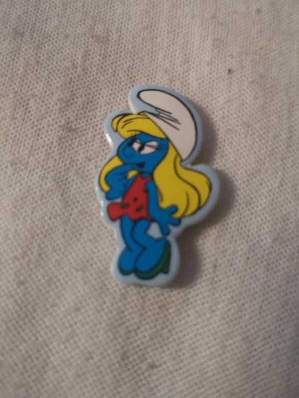 Schtroumpfette en mousse - Vintage 1982