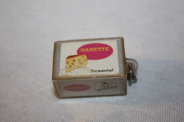 Vintage - porte clés années 50 60 70 - Fromage Nanette