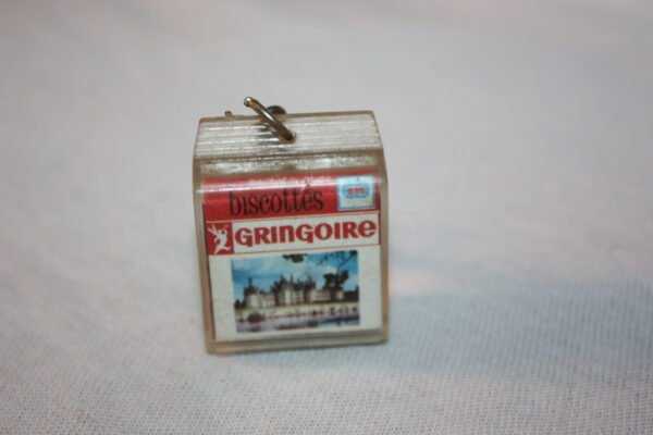 Vintage - porte clés années 50 60 70 - biscottes Gringoire
