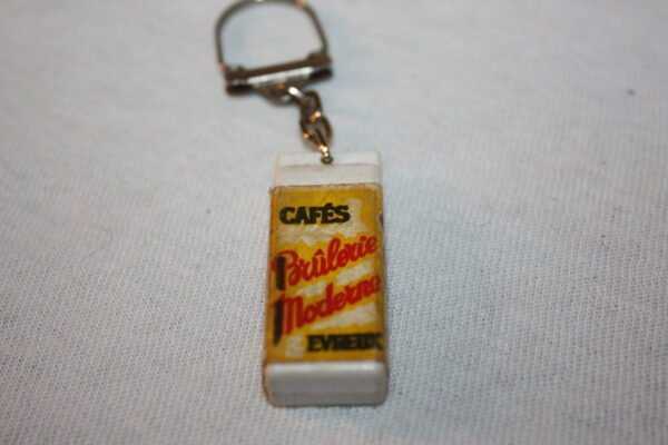 Vintage - porte clés années 50 60 70 - café Evreux brulerie moderne