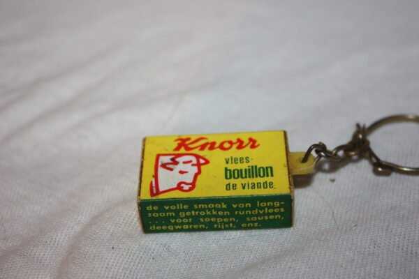 Vintage - porte clés années 50 60 70 - Knorr bouillon de viande