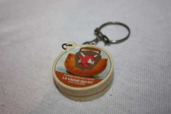 Vintage - porte clés années 50 60 70 -La vache qui rit ( mimolette )