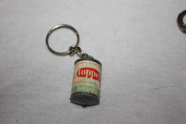 Vintage - porte clés années 50 60 70 - topper margarine