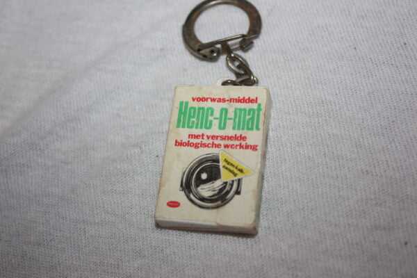 Vintage - porte clés années 50 60 70 - lessive Henc-o-mat