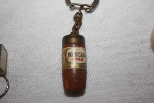 Vintage - porte clés années 50 60 70 - nescafé gold