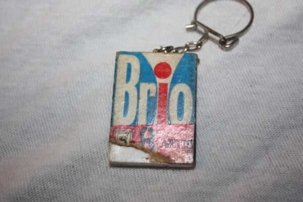 Vintage - porte clés années 50 60 70 - lessive Brio