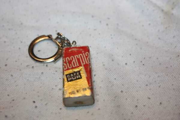 Vintage - porte clés années 50 60 70 - café scarpia