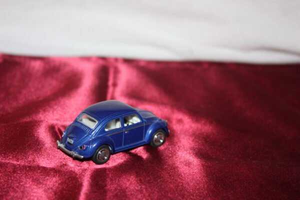 VW - Volkswagen coccinelle bleu ( métal ) 1/64 – Image 2