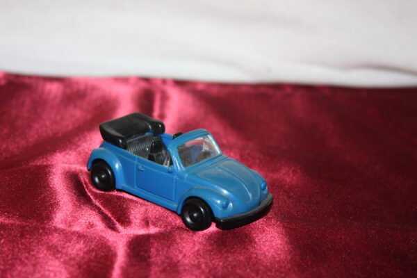VW - volkswagen coccinelle bleu ( plastic ) 1/64 – Image 3