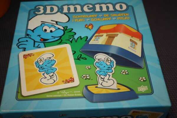 3D memo Schtroumpf - 2008