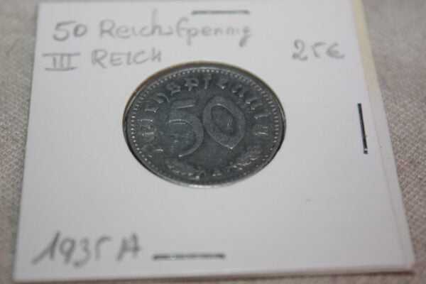 50 Reichspenning - III Reich - 1935