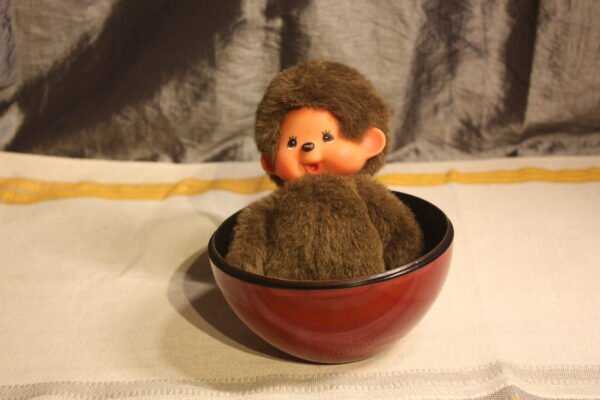 Monchhichi , modèle 20 cm ( garçon )