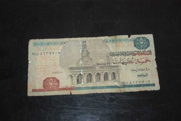 Bro-kant - 5 Pounds - égypt. - 2001