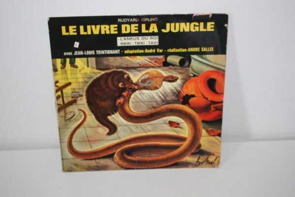 33t , le livre de la jungle n°3 raconté par J L Trintignant ( 25 cm )