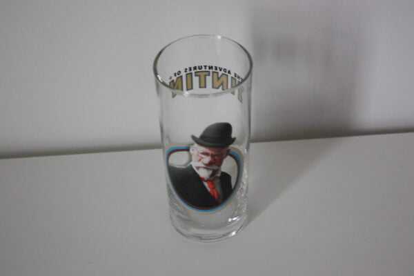 Tintin , verre n°4 - Dupont