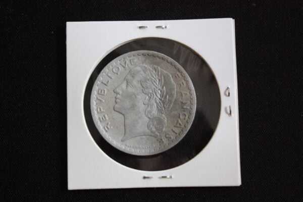 Monnaie Française - 5 francs - 1947 – Image 2