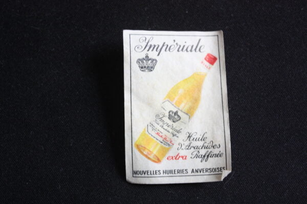 Etiquette de boite d'allumettes : les huiles Imperiale , années 60