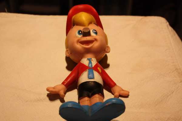 Figurine pouet Pinocchio dans l'espace - 1960 - ORTF casimir belvision