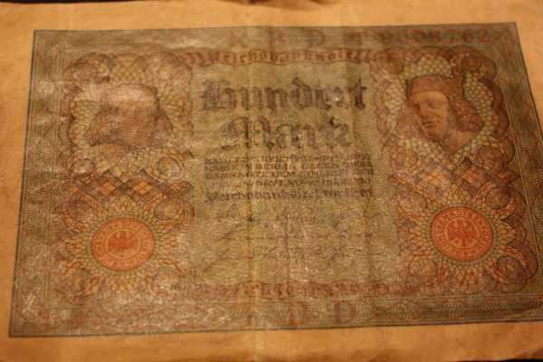 100 mark , deutschland , 1920