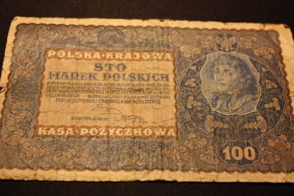 100 Marek Pologne 1919