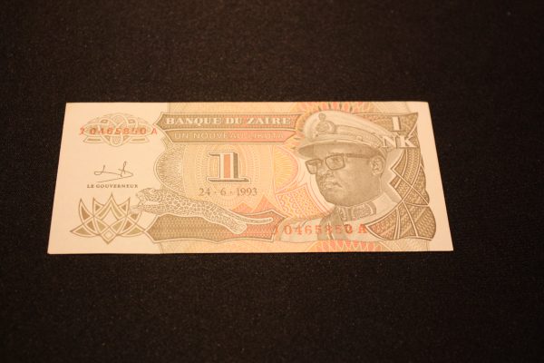 banque du Zaïre 1 nouveau likuta 1993
