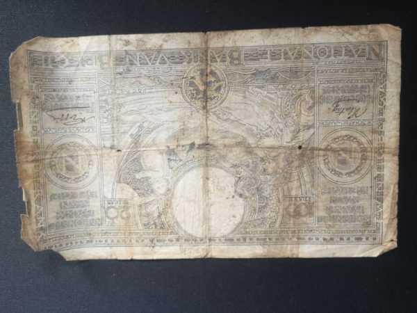 100 francs ou 20 belgas , Belgique , 1942