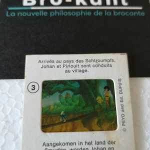 Diapositive Schtroumpfs - smurf - Schlumpf RARE n°3