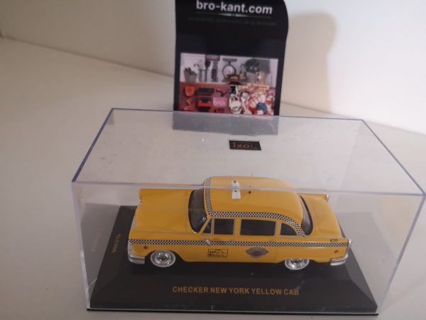 Checker New York yellow cab IXO models