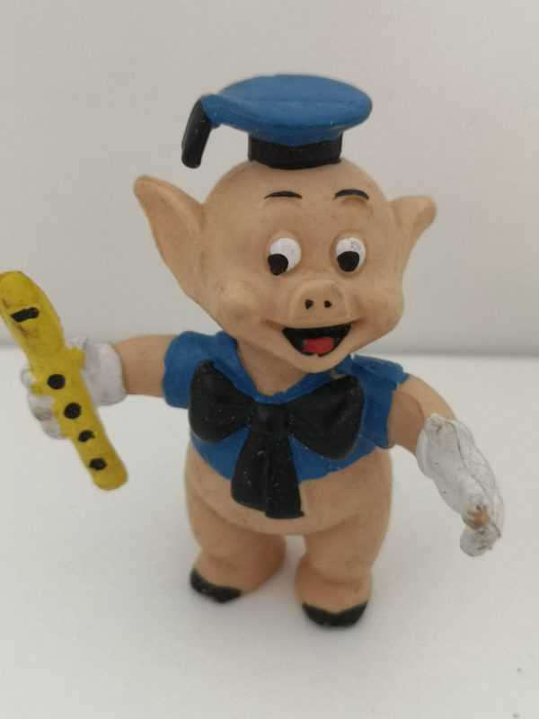 Walt Disney Figurine les 3 petits cochons flutiste