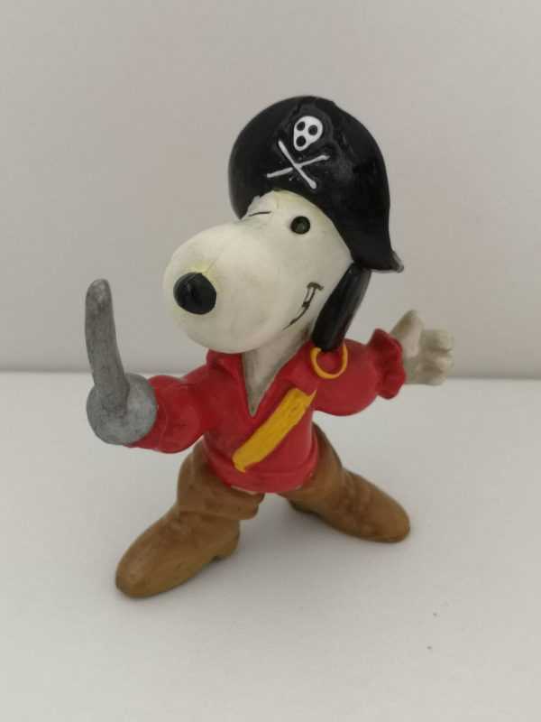 Figurine vintage Snoopy Peanuts pirate
